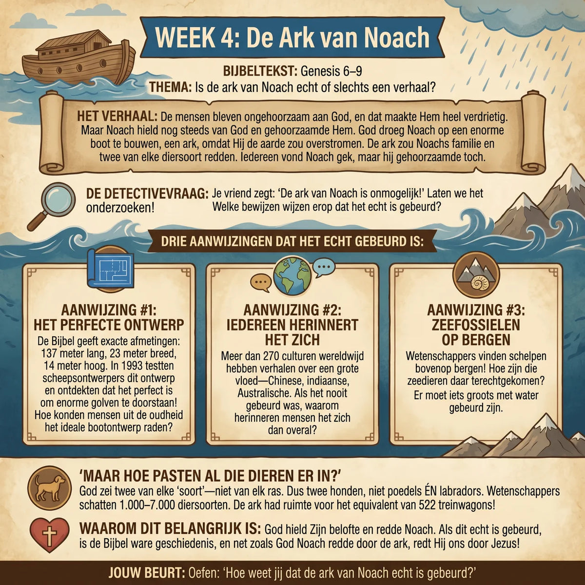 Systematische Theologie: 52-Weken Werkboek voor Kinderen